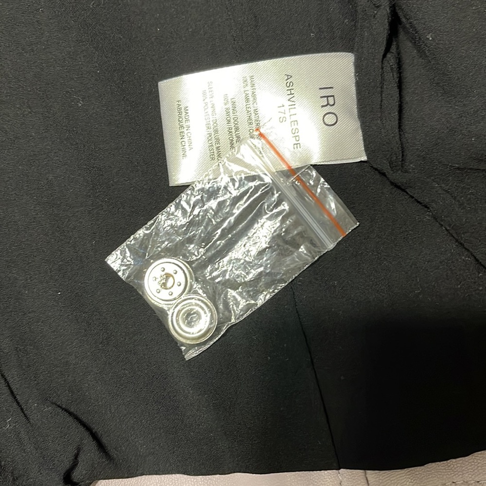 Iro Leather Jacket. - image 4